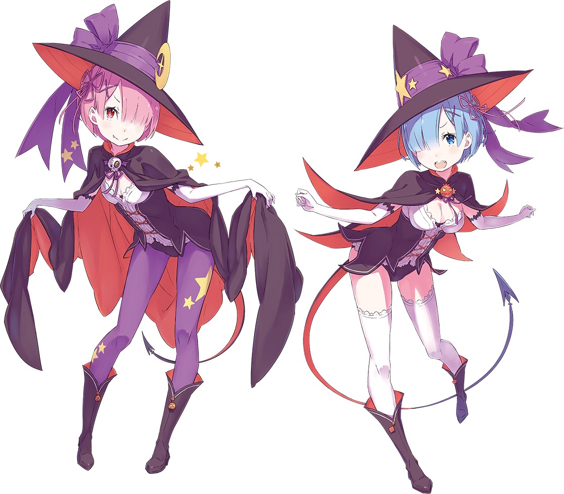 Ram e Rem Halloween Ram e Rem Halloween